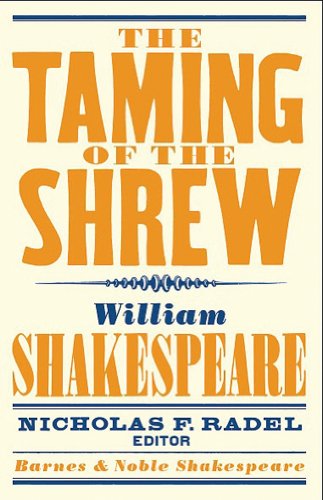 Stock image for Taming of the Shrew (Barnes & Noble Shakespeare) for sale by SecondSale