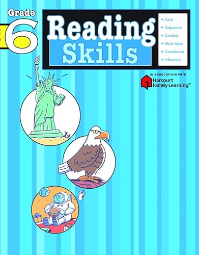 Beispielbild fr Reading Skills: Grade 6 (Flash Kids Harcourt Family Learning) zum Verkauf von Blackwell's