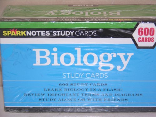 Stock image for Biology (SparkNotes Study Cards) for sale by Front Cover Books