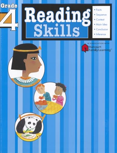 Beispielbild fr Reading Skills: Grade 4 (Flash Kids Harcourt Family Learning) zum Verkauf von Blackwell's