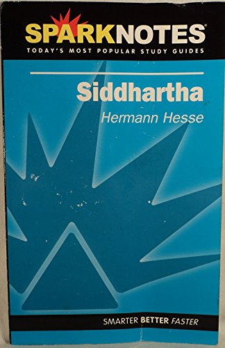 9781411402485: Sparknotes Siddhartha