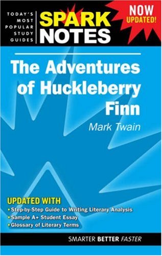 Beispielbild für The Adventures of Huckleberry Finn (SparkNotes) zum Verkauf von Hippo Books