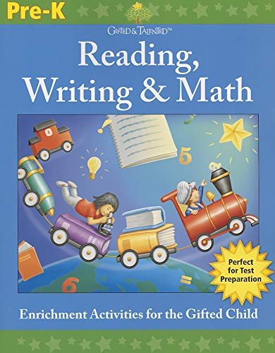 Imagen de archivo de Gifted Talented: Grade Pre-K Reading, Writing Math (Flash Kids Gifted Talented) a la venta por Front Cover Books
