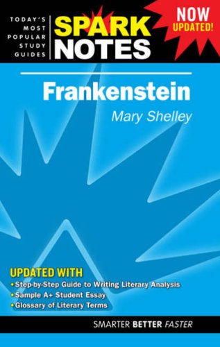 Stock image for Frankenstein by Mary Shelley (Spark Notes Literature Guide) for sale by Your Online Bookstore