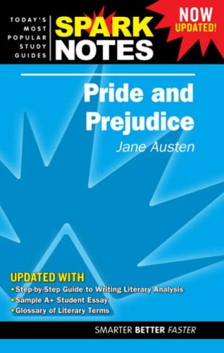 Stock image for Pride and Prejudice (Spark Notes. Study Guides) for sale by Front Cover Books