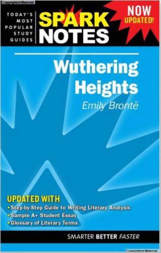 9781411403567: Spark Notes Wuthering Heights Emily Bronte
