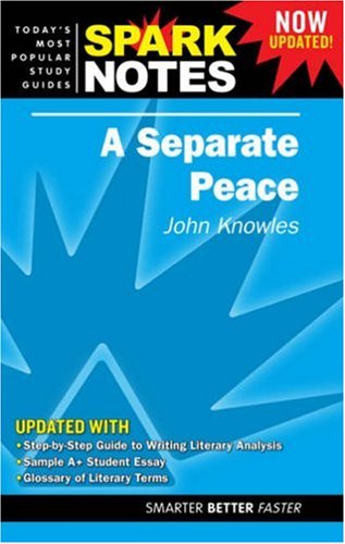 Beispielbild fr A Separate Peace (Spark Notes Literature Guide) zum Verkauf von Orion Tech