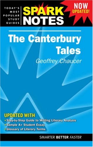 Stock image for The Canterbury Tales - SparkNotes for sale by Your Online Bookstore