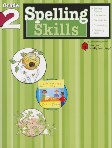 Beispielbild fr Spelling Skills: Grade 2 (Flash Kids Harcourt Family Learning) zum Verkauf von Blackwell's