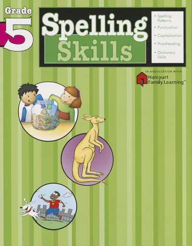 Stock image for Spelling Skills: Grade 5 (Flash Kids Harcourt Family Learning) for sale by SecondSale