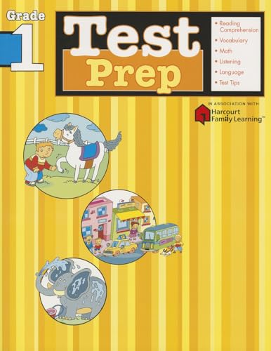 Test Prep: Grade 1 (Flash Kids Harcourt Family Learning) (9781411403970) by Flash Kids Editors