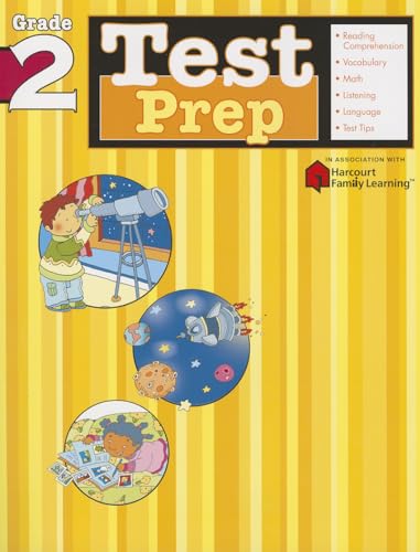 Beispielbild fr Test Prep: Grade 2 (Flash Kids Harcourt Family Learning) zum Verkauf von Blackwell's