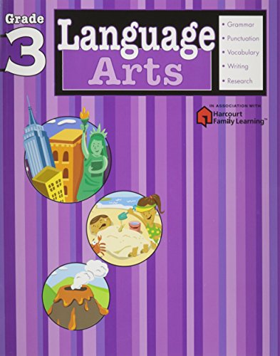 Stock image for Language Arts: Grade 3 (Flash Kids Harcourt Family Learning) for sale by SecondSale