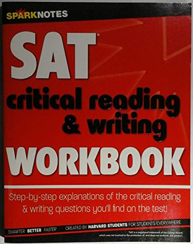 Imagen de archivo de SAT Critical Reading and Writing Workbook a la venta por Better World Books