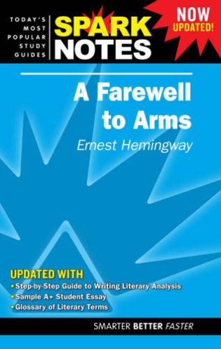 Beispielbild fr Spark Notes - A Farewell to Arms (Spark Notes) zum Verkauf von Gulf Coast Books