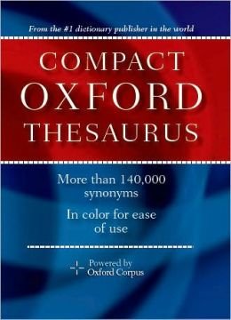 Beispielbild fr Oxford Compact Thesaurus zum Verkauf von medimops
