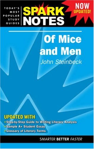 Beispielbild für Spark Notes: Of Mice and Men (Updated Edition) zum Verkauf von Pro Quo Books