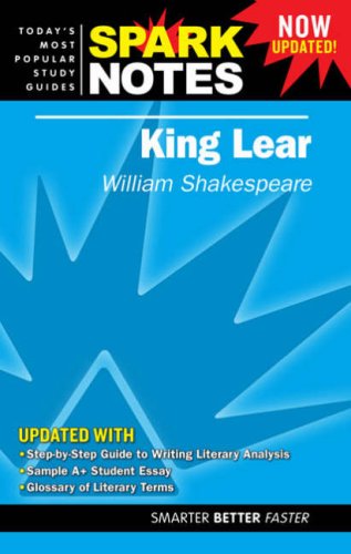 Stock image for King Lear (SparkNotes Literature Guide) for sale by Wonder Book