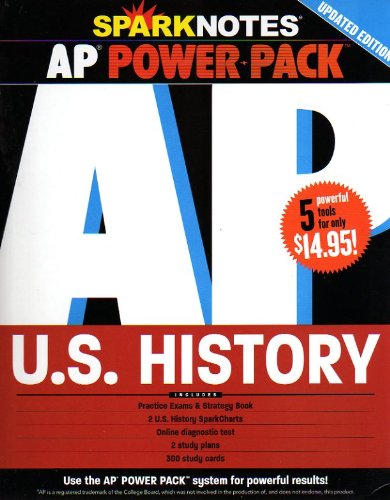 Stock image for AP U.S. History Power Pack (SparkNotes Test Prep) for sale by ThriftBooks-Dallas