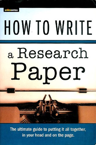 Imagen de archivo de How to Write a Research Paper a la venta por HPB-Diamond