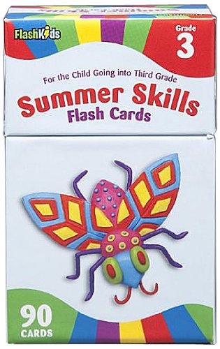 9781411427372: Summer Skills Grade 3 Flash Cards (Flash Kids Summer Skills)