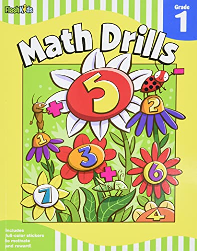 9781411434608: Math Drills: Grade 1 (Flash Skills)