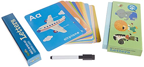 Stock image for Write-On Wipe-Off Learning Cards: Letters for sale by HPB-Emerald