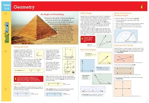 9781411469280: CHART-GEOMETRY GRD 5-6 (Flashcharts)