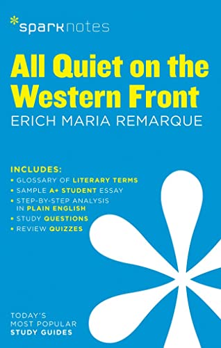 Beispielbild für All Quiet on the Western Front SparkNotes Literature Guide (Volume 15) (SparkNotes Literature Guide Series) zum Verkauf von Wonder Book
