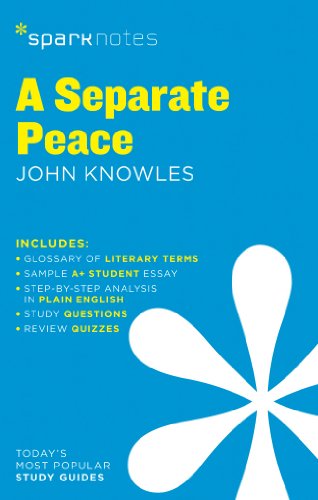 Stock image for A Separate Peace SparkNotes Literature Guide (Volume 58) (SparkNotes Literature Guide Series) for sale by Your Online Bookstore