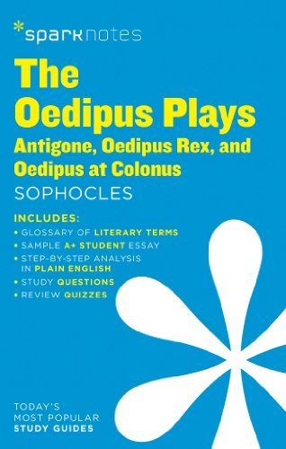Stock image for The Oedipus Plays: Antigone, Oedipus Rex, Oedipus at Colonus SparkNotes Literature Guide (Volume 50) (SparkNotes Literature Guide Series) for sale by SecondSale