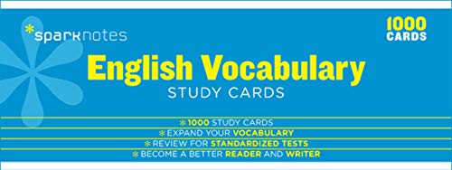 Beispielbild fr English Vocabulary SparkNotes Study Cards zum Verkauf von Better World Books