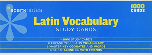 9781411470033: Latin Vocabulary SparkNotes Study Cards (Volume 13)