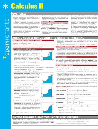 9781411470224: Calculus II (Sparkcharts)