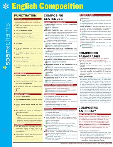 9781411470286: English Composition (Sparknotes Sparkcharts)