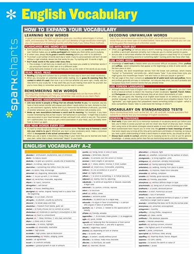 Stock image for English Vocabulary SparkCharts for sale by SecondSale