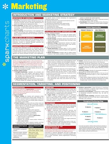 Beispielbild fr Marketing SparkCharts (Volume 38) zum Verkauf von SecondSale