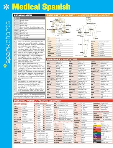 9781411470521: Medical Spanish SparkCharts