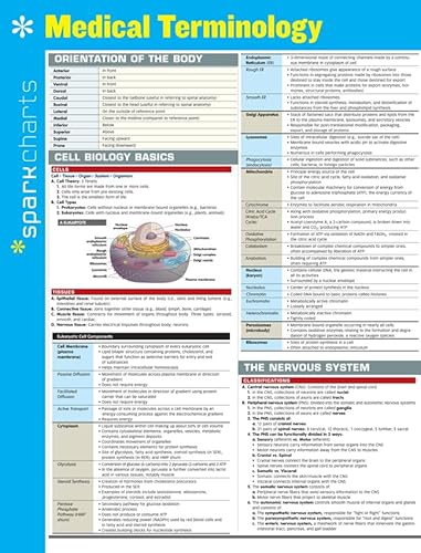 Imagen de archivo de Medical Terminology SparkCharts (Volume 41) a la venta por BooksRun