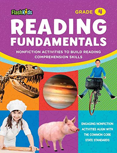 Stock image for Reading Fundamentals Grade 4 Nonfiction Activities to Build Reading Comprehension Skills Flash Kids Flash Kids Fundamentals for sale by PBShop.store US