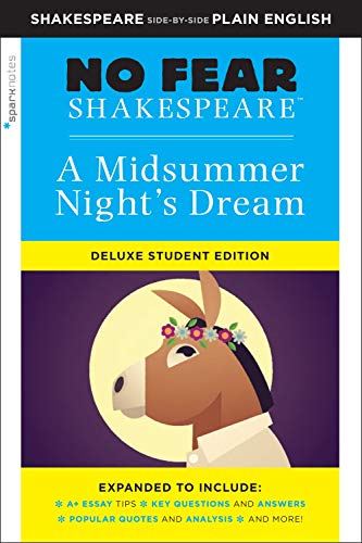 Stock image for Midsummer Night's Dream: No Fear Shakespeare Deluxe Student Edition (Volume 29) for sale by SecondSale
