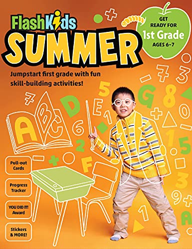 Beispielbild fr Flash Kids Summer 1st Grade: Jumpstart First Grade With Fun Skill-building Activities! zum Verkauf von Revaluation Books