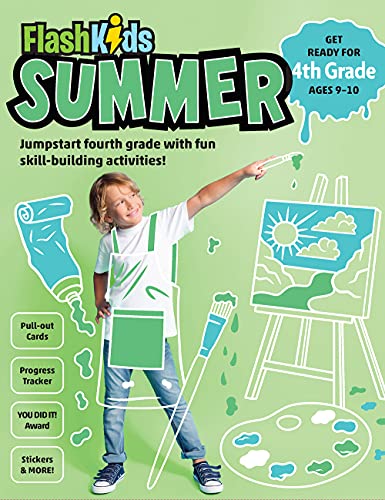 Beispielbild fr Flash Kids Summer 4th Grade: Jumpstart Fourth Grade With Fun Skill-building Activities zum Verkauf von Revaluation Books