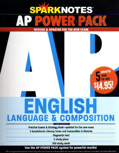 9781411496828: Spark Notes Ap Power Pack: English Language and Composition
