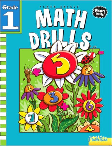 9781411498969: Math Drills: Grade 1 (Flash Skills)