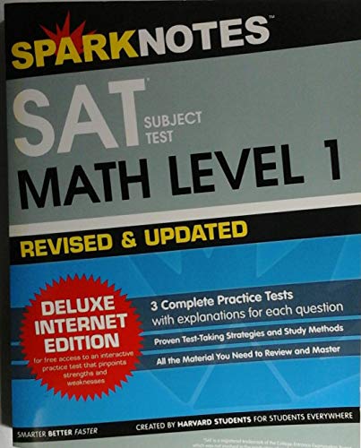 Beispielbild fr SAT Subject Test Math Level 1 zum Verkauf von Better World Books