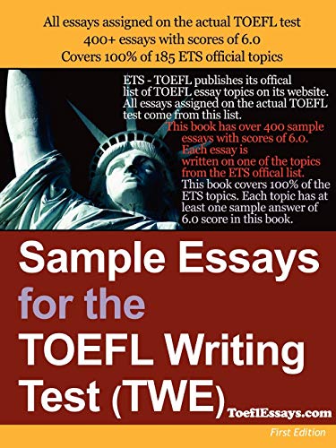 9781411607743: Sample Essays for the TOEFL Writing Test (Twe)