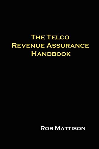 Imagen de archivo de The Telco Revenue Assurance Handbook a la venta por GF Books, Inc.