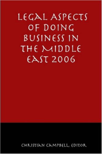 9781411650138: Legal Aspects of Doing Business in the Middle East