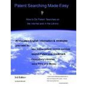 Stock image for Patent Searching Made Easy for sale by ThriftBooks-Dallas